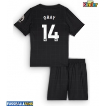 Tottenham Hotspur Archie Gray #14 Auswärts Trikotsatz Kinder 2025-26 Kurzarm (+ Kurze Hosen)